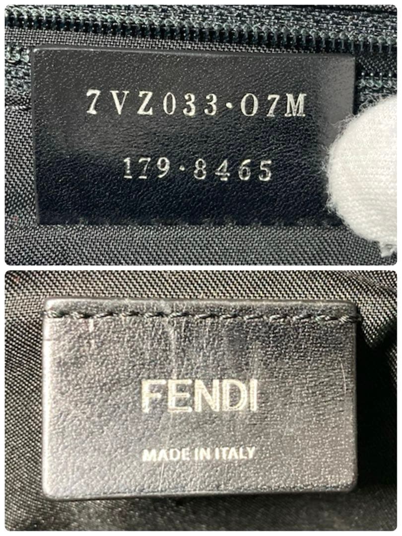 美品　FENDI フェンディ　モンスター　バグズアイ　ボディバッグ　ブラック
