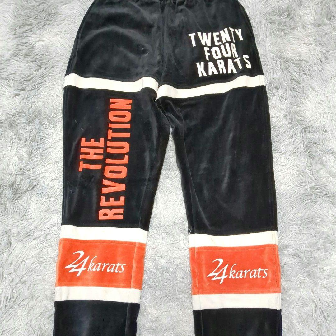 美品24カラッツ EXILE セットアップジャージ ベロア　オカザイル