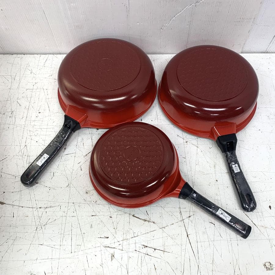 Bellfina マルチパン 25cm 3.6L 2個 ミニフライパン　20ｃｍ