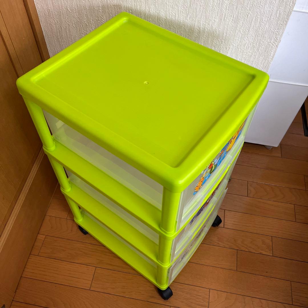 ポケモン 3段収納ケース スライドケース キャスター付 ☆お値下中