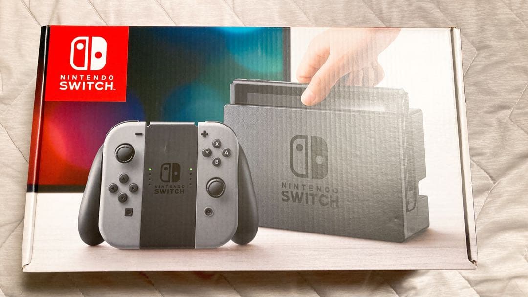 Nintendo Switch 本体 グレー SDカード付き