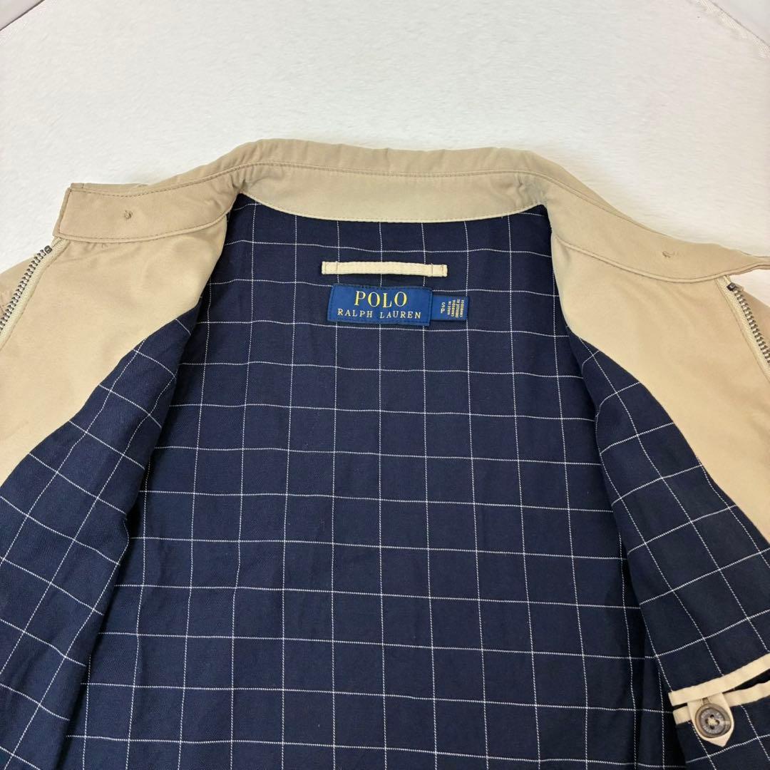 ポロラルフローレン スウィングトップ ベージュ ポニー刺繍 総裏地 S