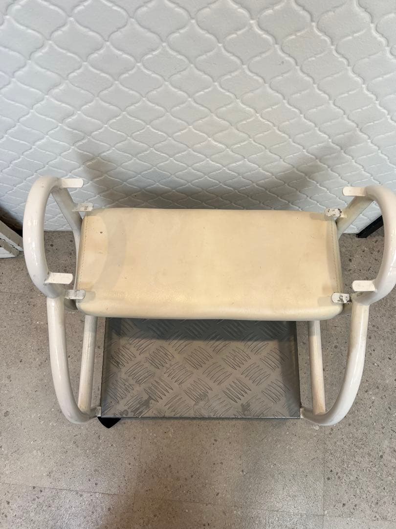 フットバス用スタンド ホワイト　フットケアワゴン