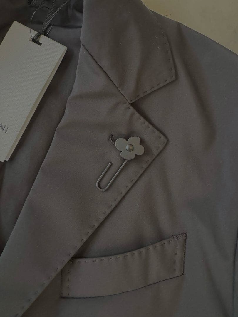 【新品未使用】ラルディーニ (LARDINI)ナイロンチェスターコート