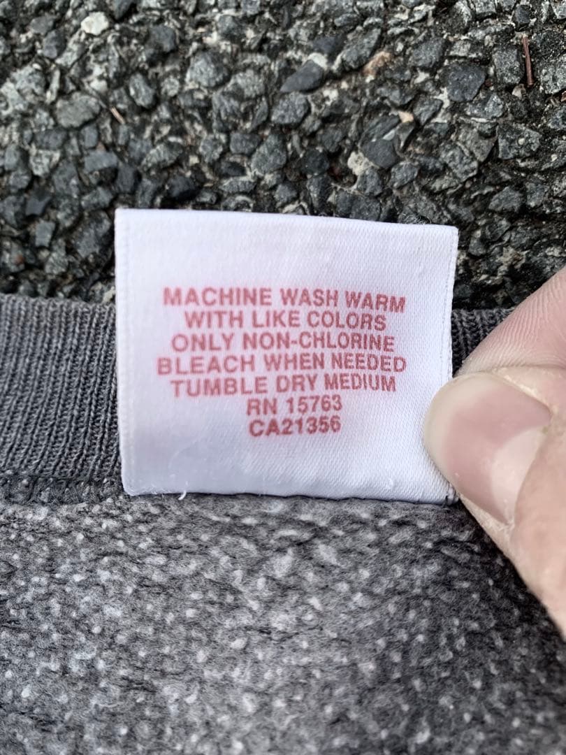 【reprint】 80's hanes sweat 【サンフェード】