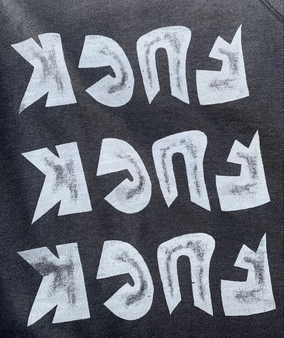 【reprint】 80's hanes sweat 【サンフェード】