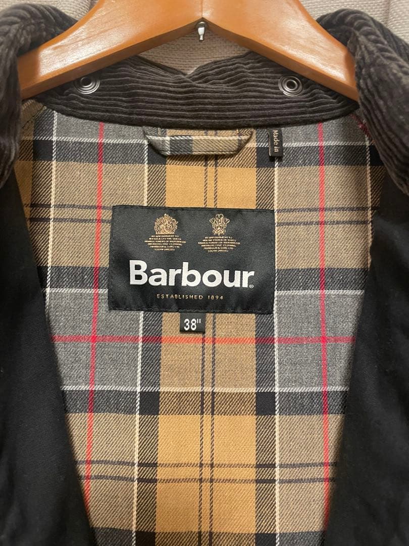 m*a様 【美品】Barbour バブアー コート BURGHLEY バーレー