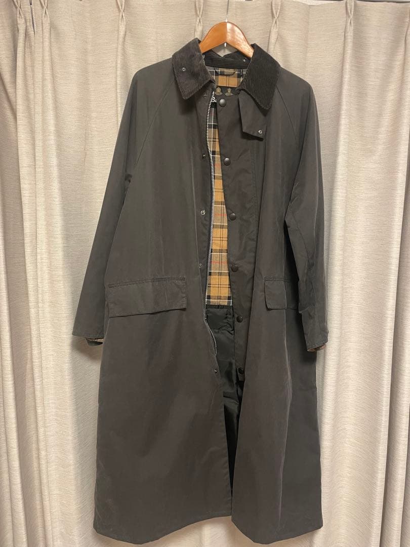 m*a様 【美品】Barbour バブアー コート BURGHLEY バーレー