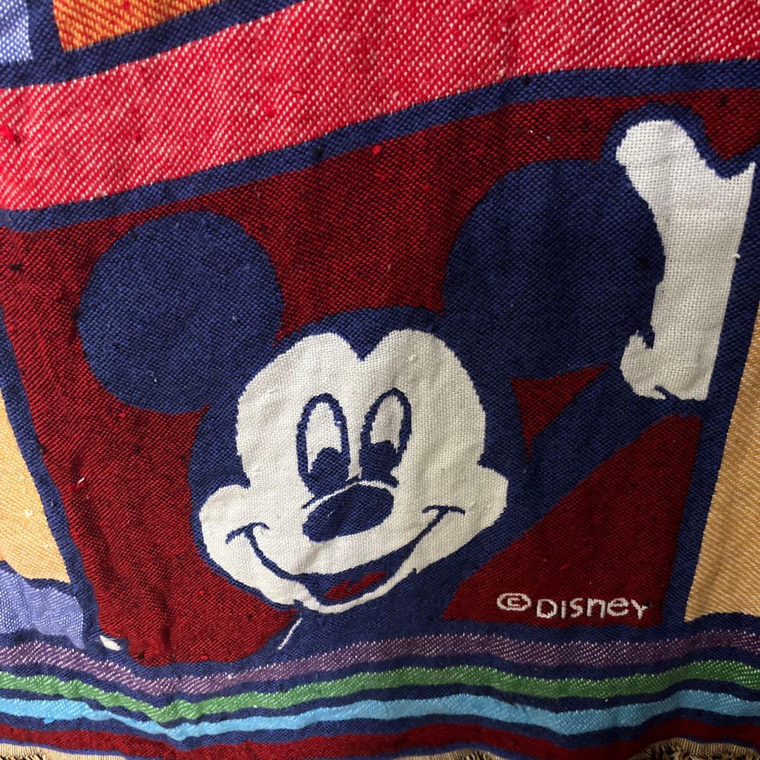 ディズニー ラグ ブランケット ソファーカバー USA製 beacon ミッキー