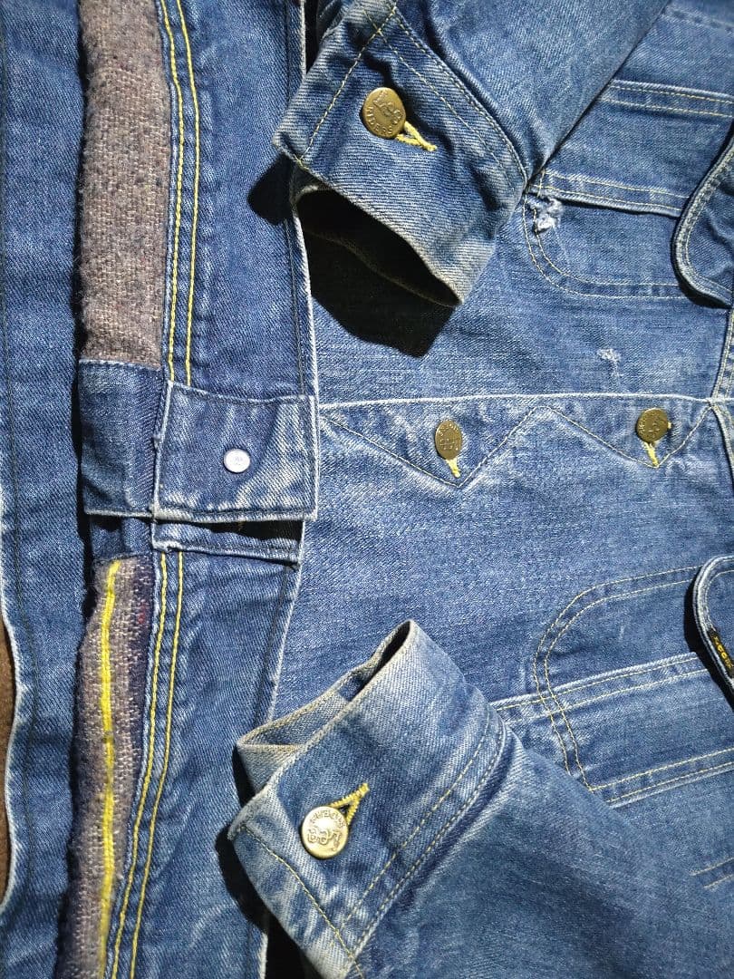 ま*さ様 Storm Rider 46 Longサイズデニムジャケット60s70