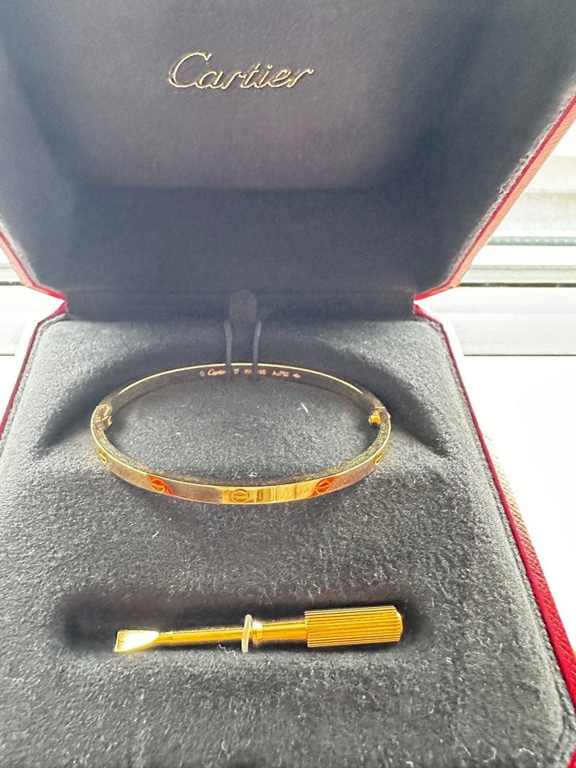お値下げ中❗️カルティエ ラブブレスレット スモール