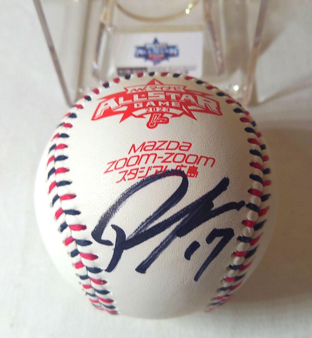 佐々木朗希　直筆サインボール　2023 オールスターゲーム　第2戦
