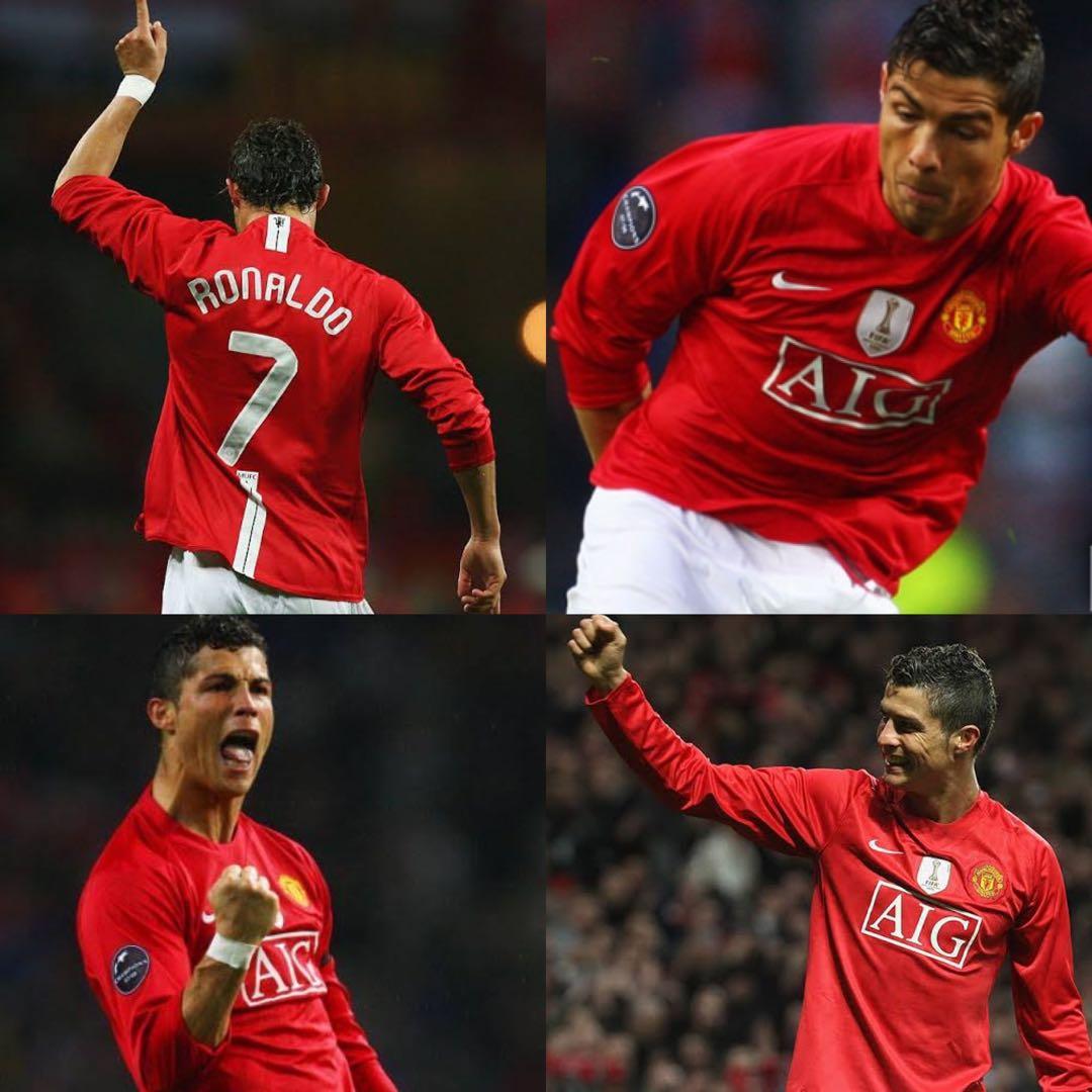 正規品 CL仕様08-09ロナウド マンチェスターユナイテッド ユニフォーム