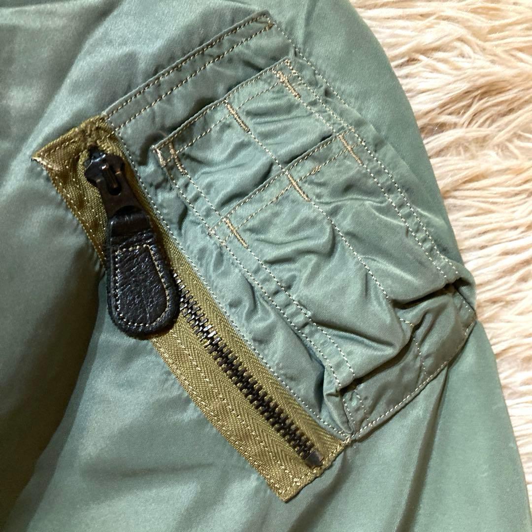 バズリクソンズ　L-2B ワッペン　Lサイズ BR10179 セージグリーン