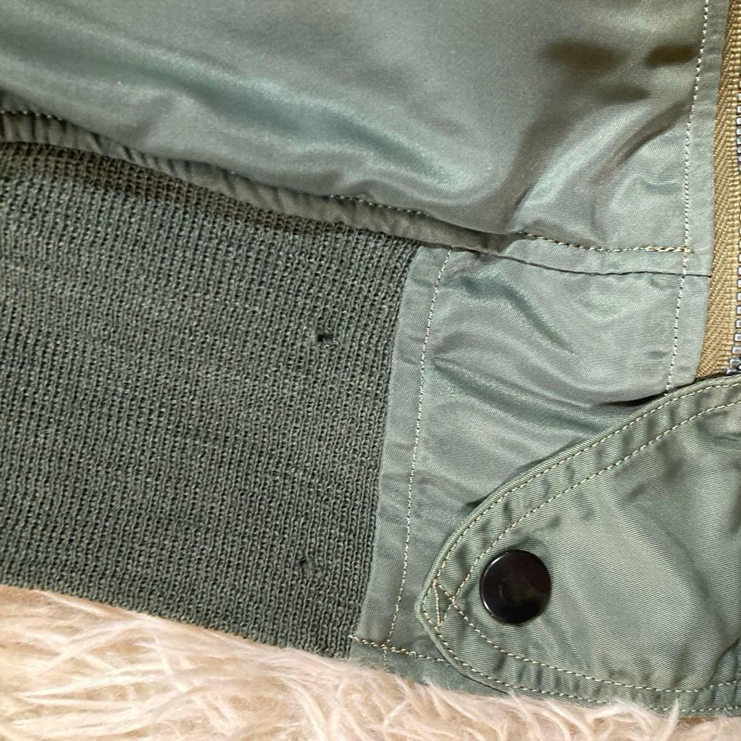 バズリクソンズ　L-2B ワッペン　Lサイズ BR10179 セージグリーン