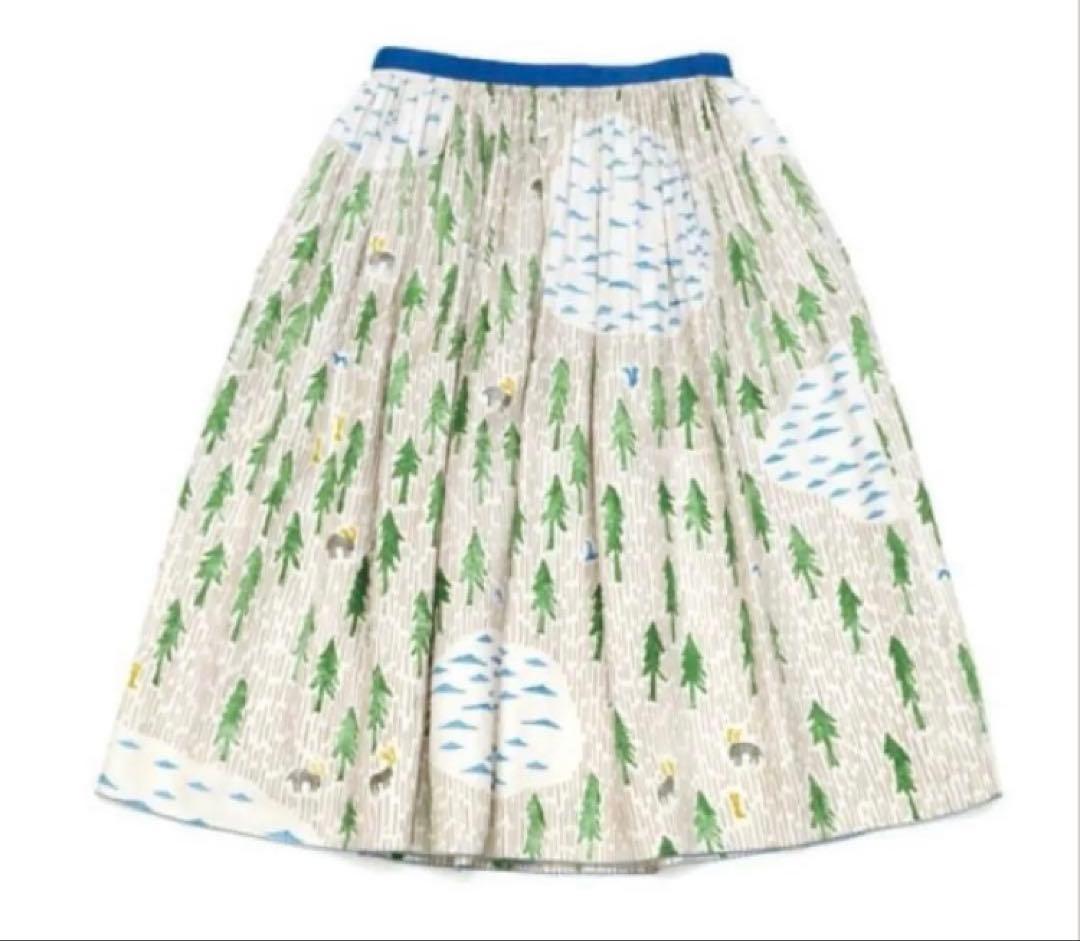 【極美品】ミナペルホネン oneday スカート 38サイズ 希少