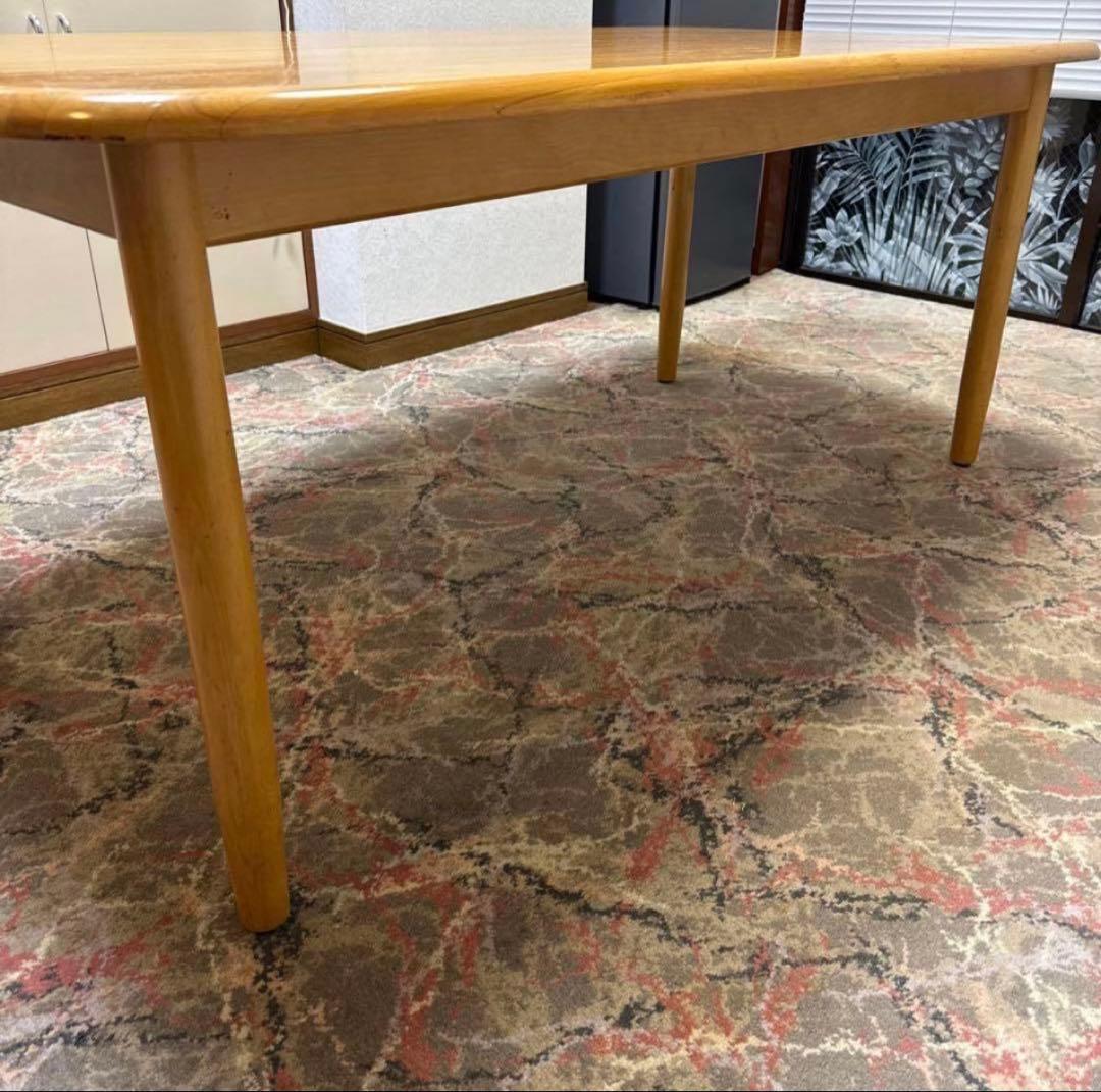 ダイニングテーブル 木製6人掛け165cm