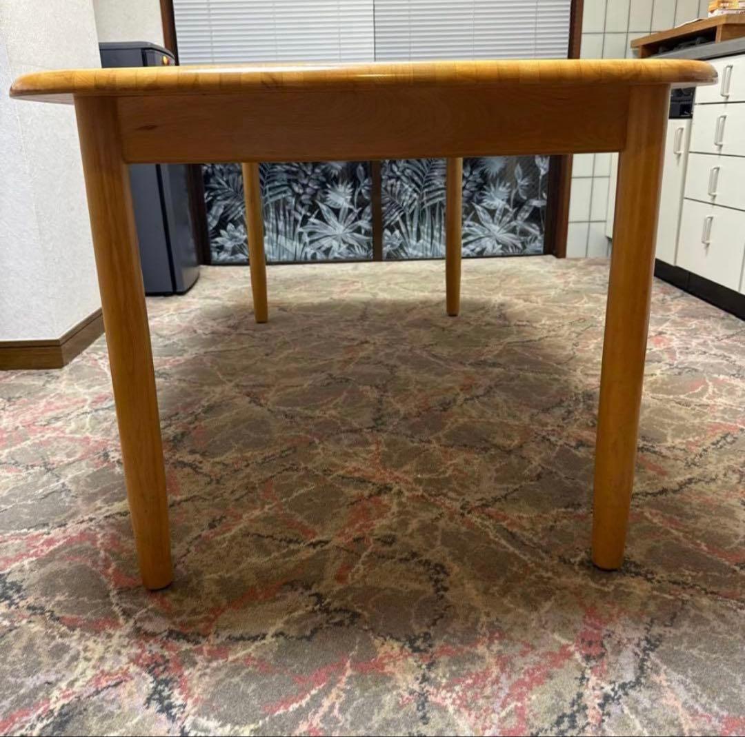 ダイニングテーブル 木製6人掛け165cm