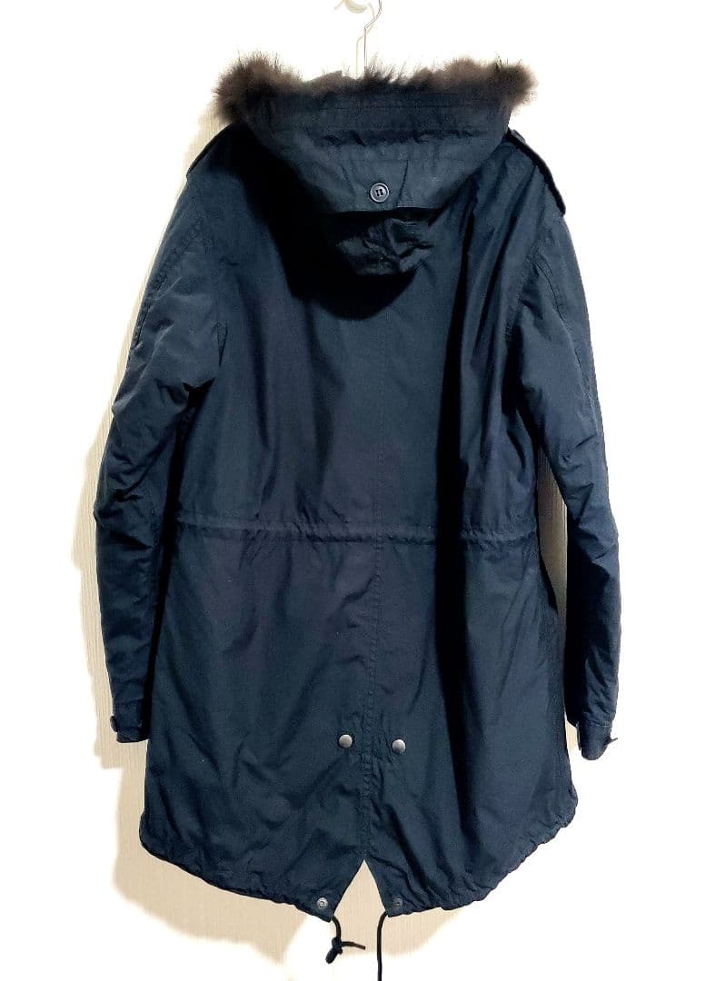 【美品】SHIPS モッズコート Thermore M ブラック