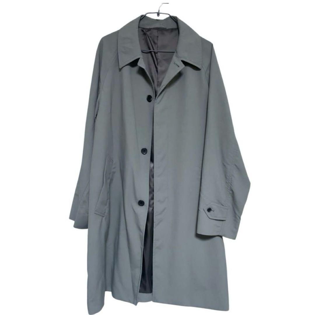 green label relaxing ステンカラーコート オリーブ ‐撥水‐