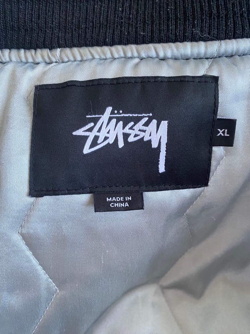 STUSSY MA1ジャケット