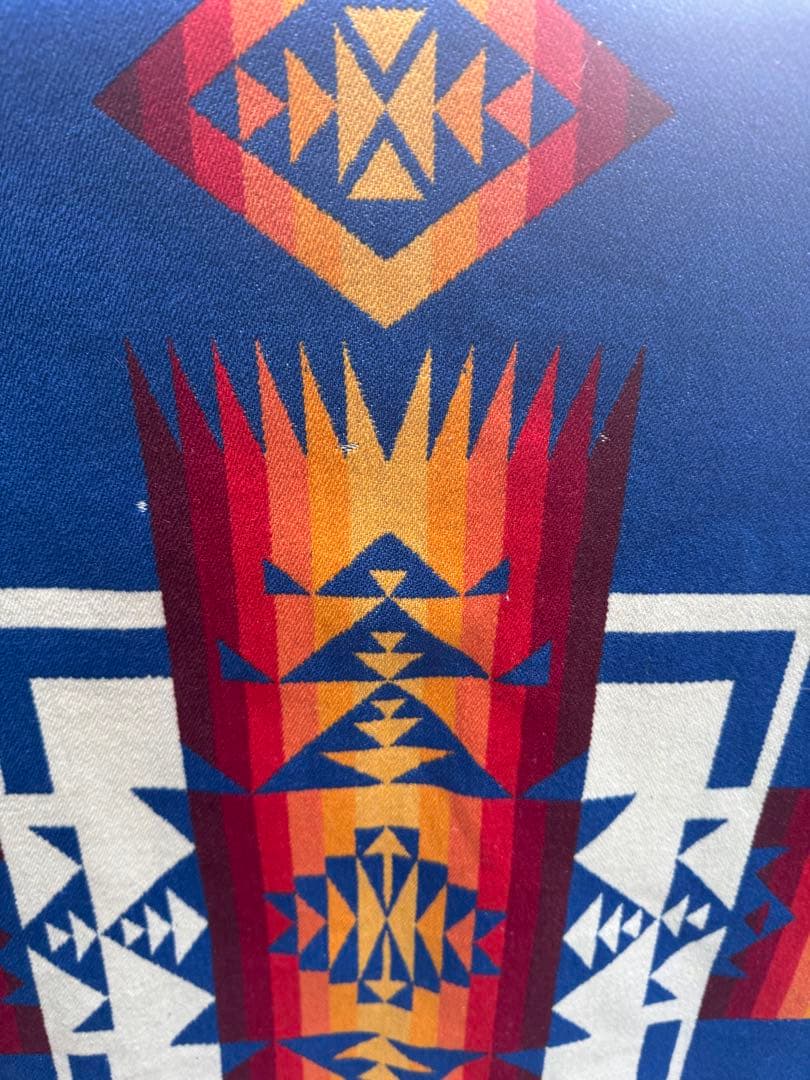 ニ*フ様 Pendleton 186cm x 165cm 大判ウールブランケット