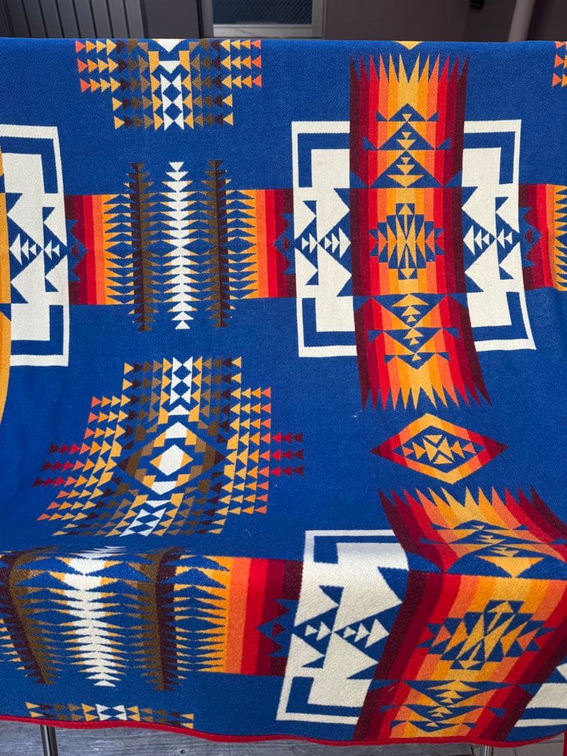 ニ*フ様 Pendleton 186cm x 165cm 大判ウールブランケット