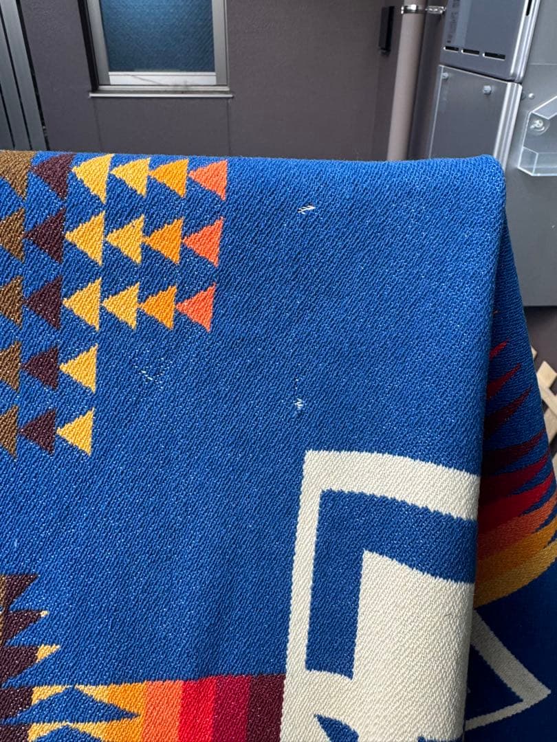 ニ*フ様 Pendleton 186cm x 165cm 大判ウールブランケット