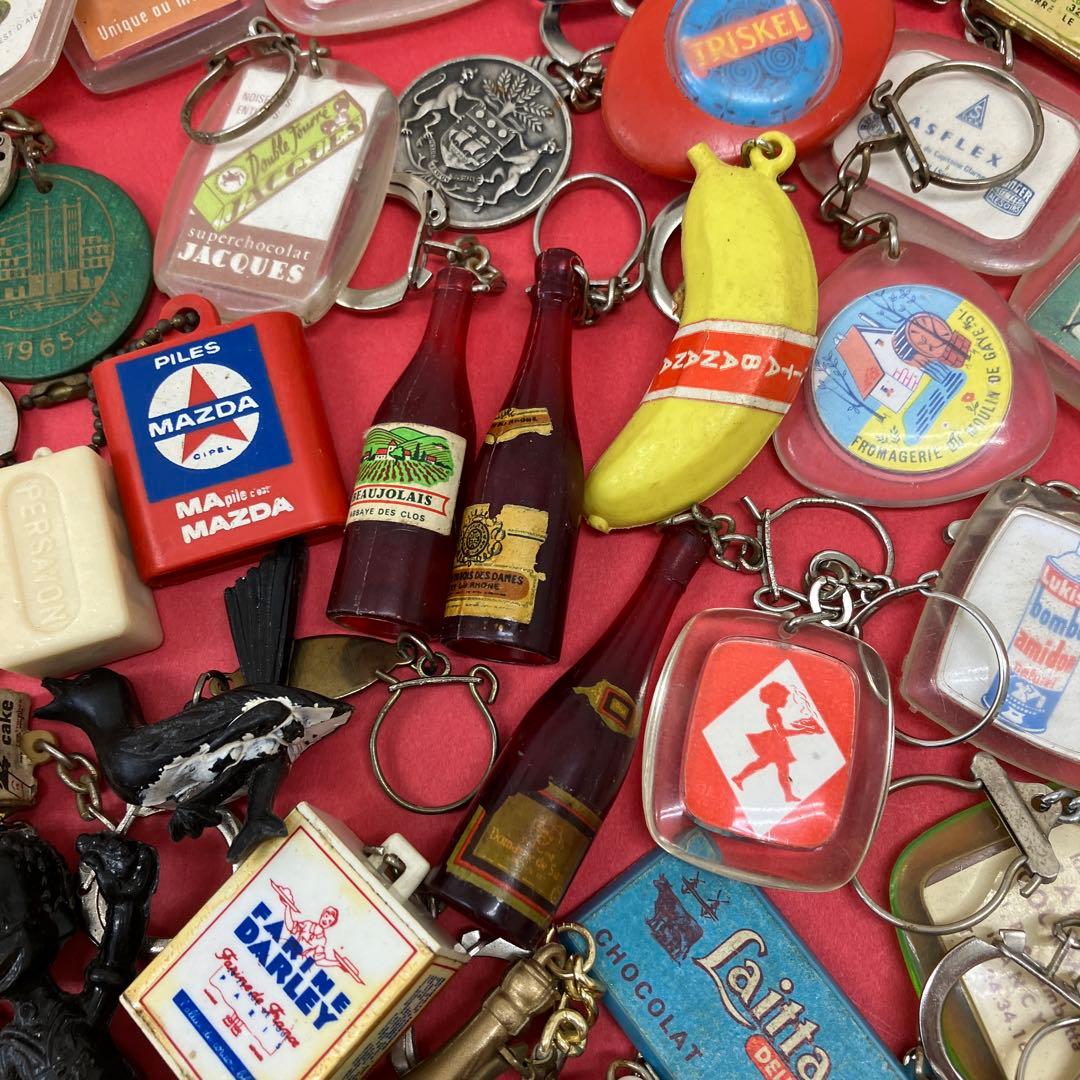 フランス雑貨★フレンチキーホルダー大量100個セット★ワイン　エッフェル塔など