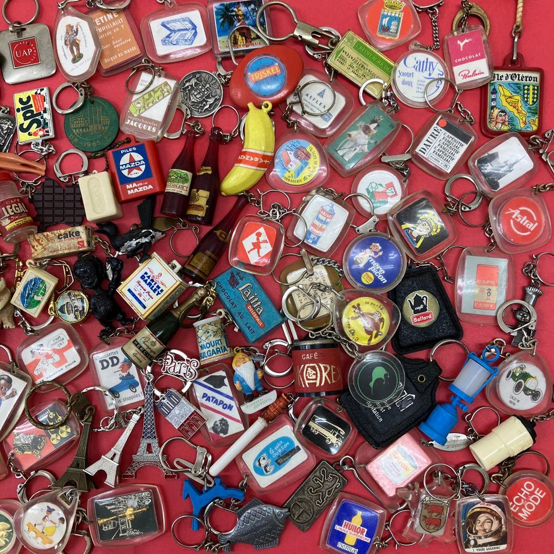 フランス雑貨★フレンチキーホルダー大量100個セット★ワイン　エッフェル塔など