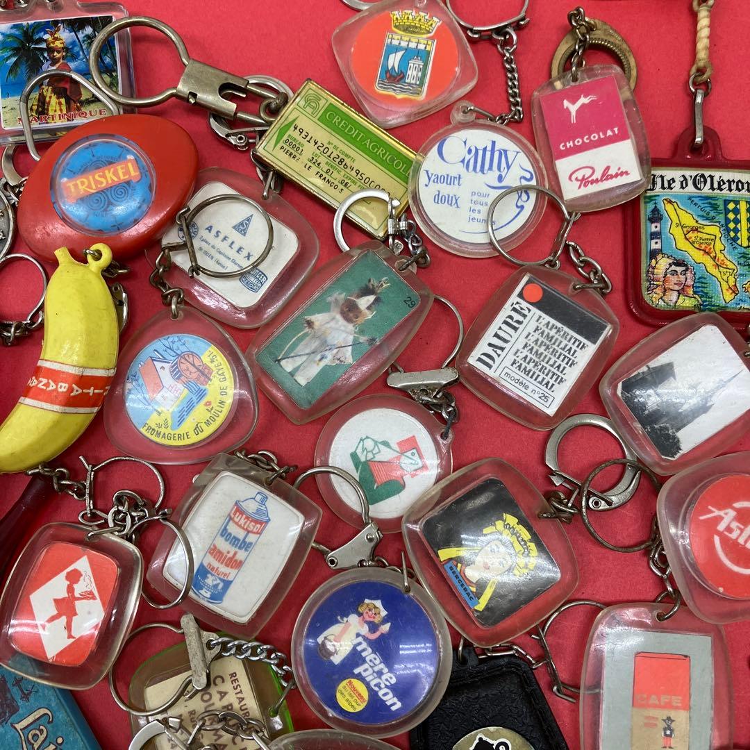 フランス雑貨★フレンチキーホルダー大量100個セット★ワイン　エッフェル塔など