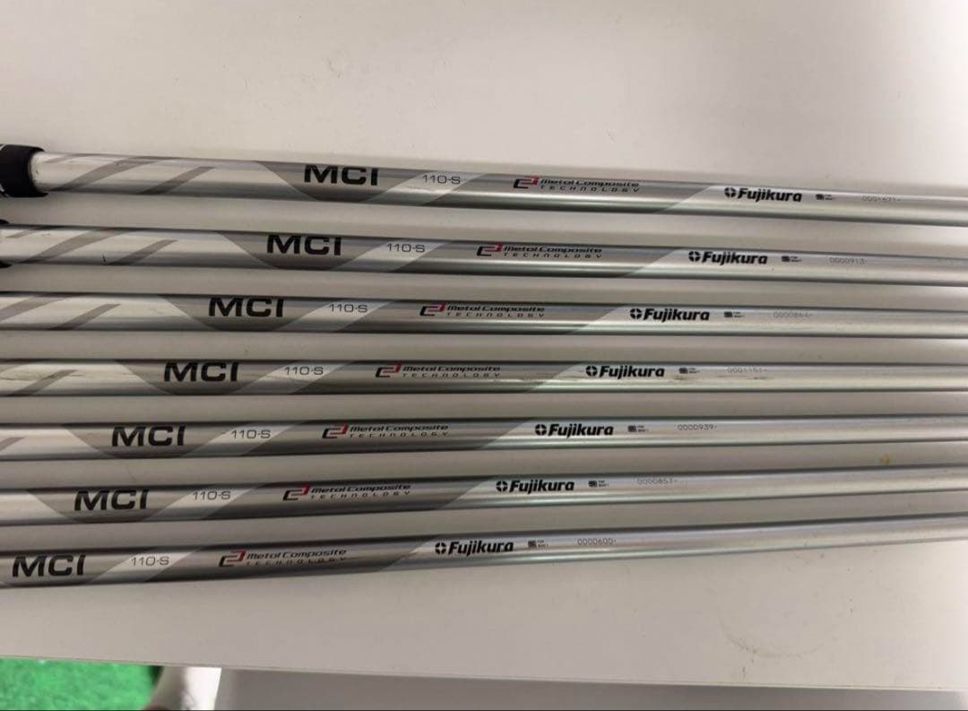 マスダ　ファストマッスルアイアン MCI 110 S #4-9.P 7本