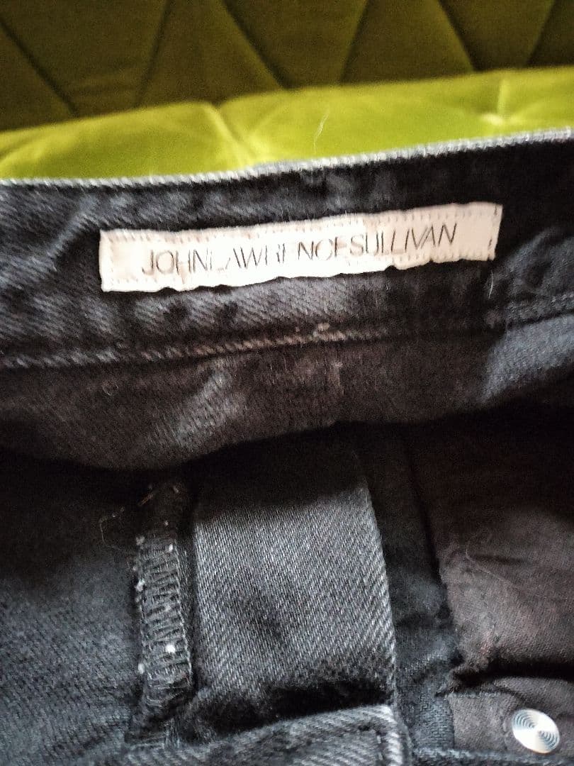 ジョンローレンスサリバン　デニムジップロングスカート