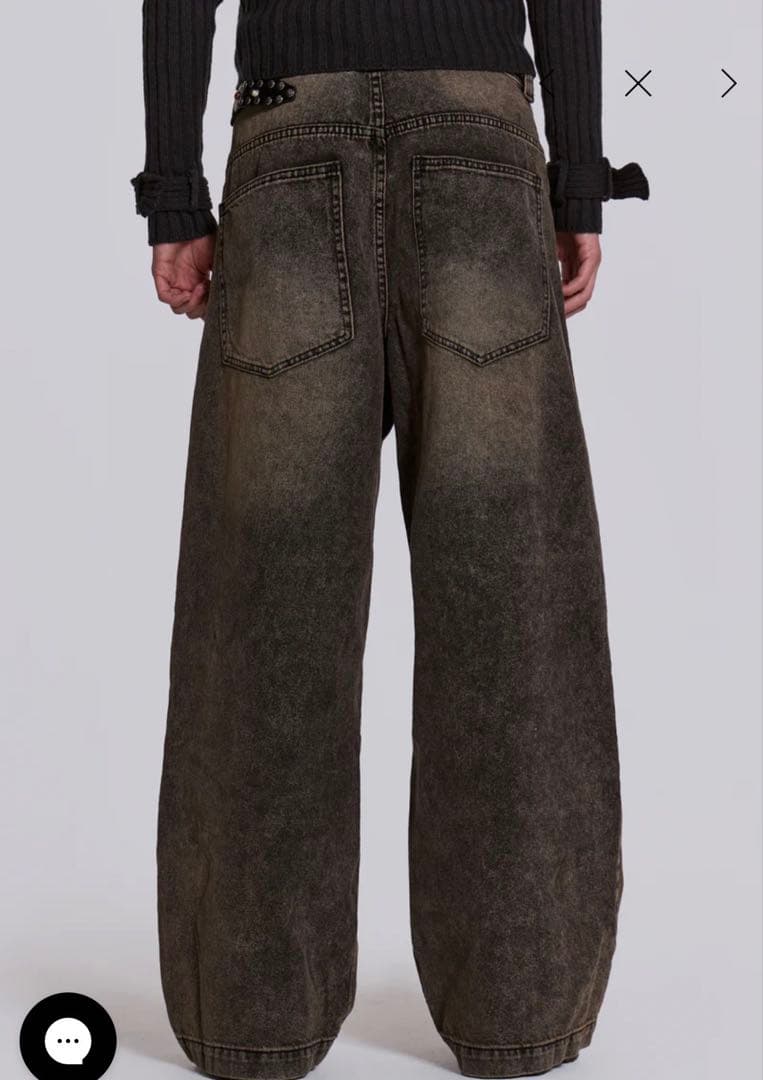 Jaded London バギーデニムパンツ　W30