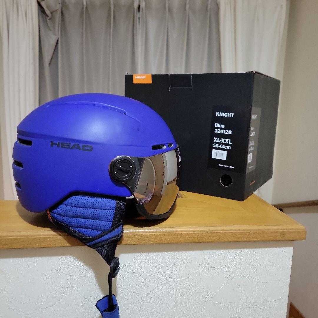 ☆ヘッド☆HEAD☆KNIGHT ☆58-61☆スキーヘルメット☆ミラーバイザー
