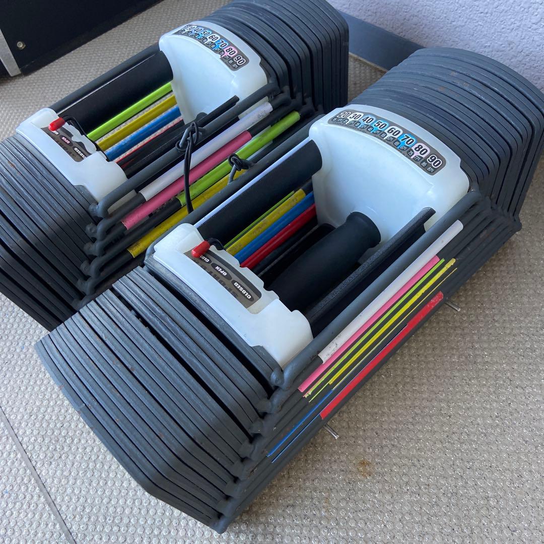 可変式 ダンベル　42kg ② セット片方