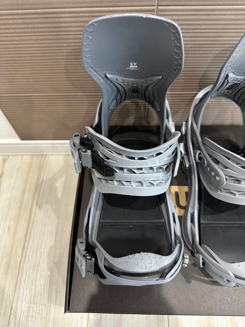 FLUX CV 23-24スノーボードビンディング グレー