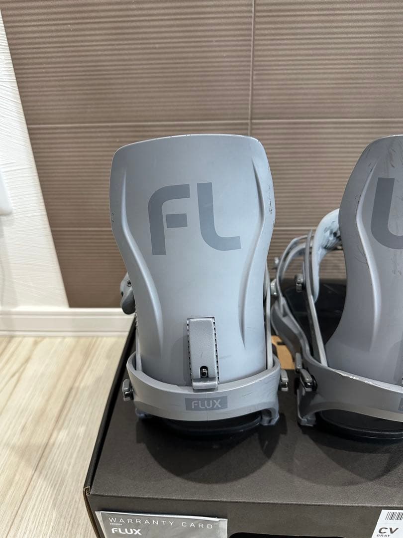 FLUX CV 23-24スノーボードビンディング グレー