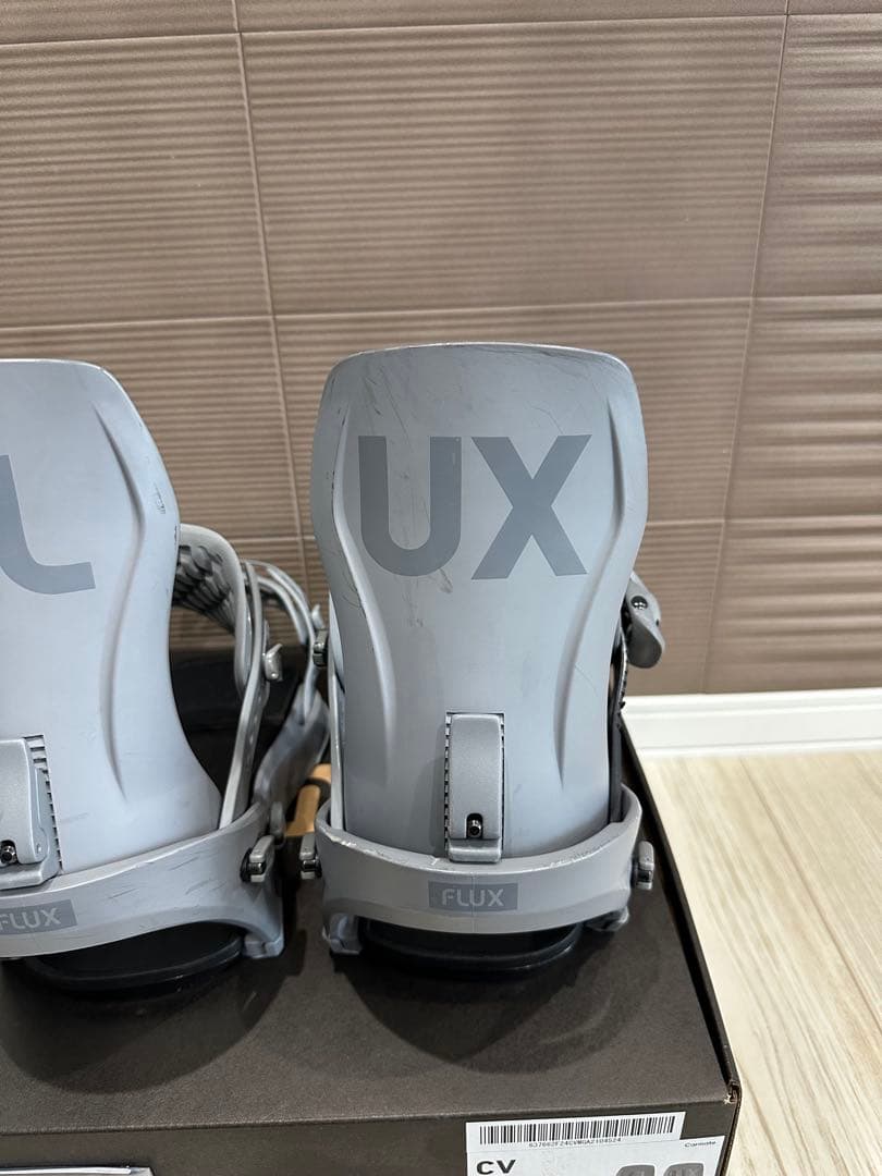 FLUX CV 23-24スノーボードビンディング グレー