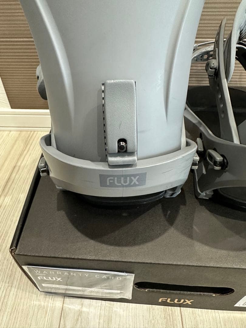 FLUX CV 23-24スノーボードビンディング グレー
