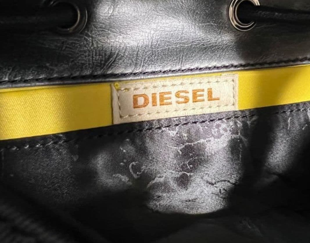 DIESEL 牛革　ディーゼル バックパック　リュック