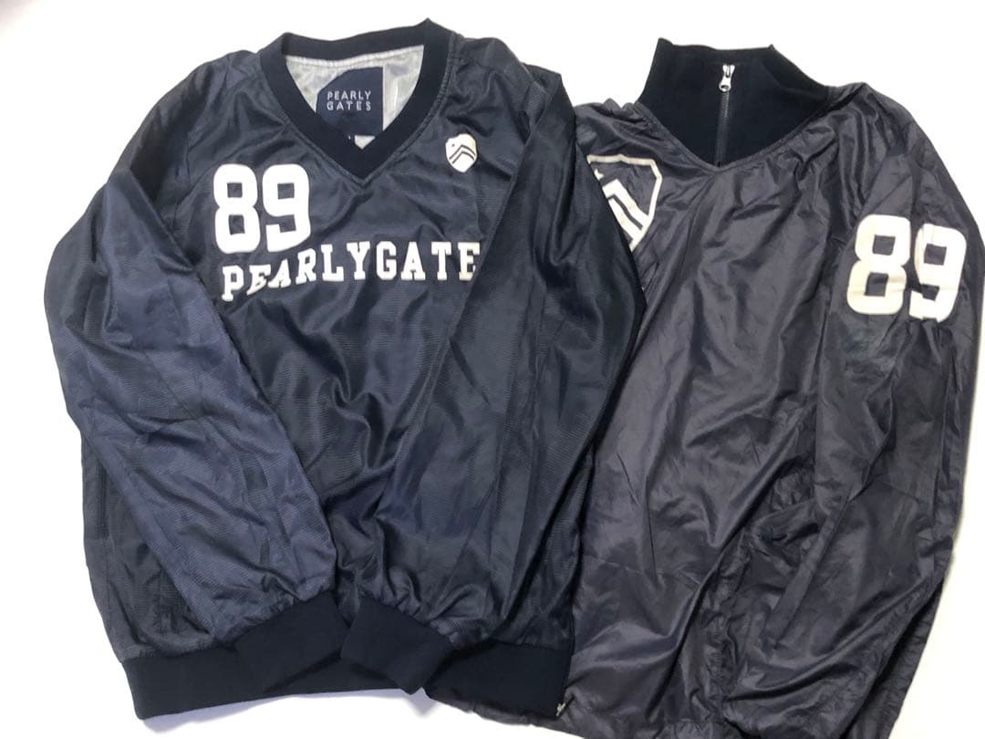 パーリーゲイツ☆ツインスニード☆2枚組☆蓄熱保温☆ネービー1