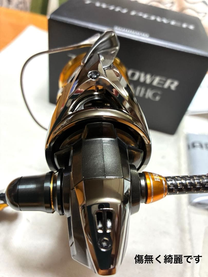 【極美品】シマノ リール20ツインパワーC3000MHG【カスタム品】