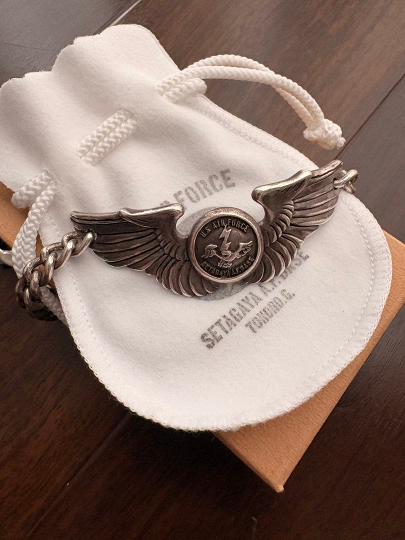 S.E.A.F. スターリングシルバー・ウイングブレスレット - メルカリ