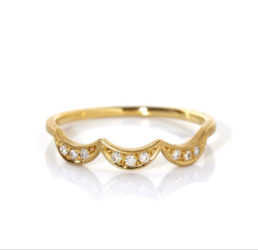 限定値下げ BIZOUX ゴールド YG リング ダイヤモンド 10号 - メルカリ