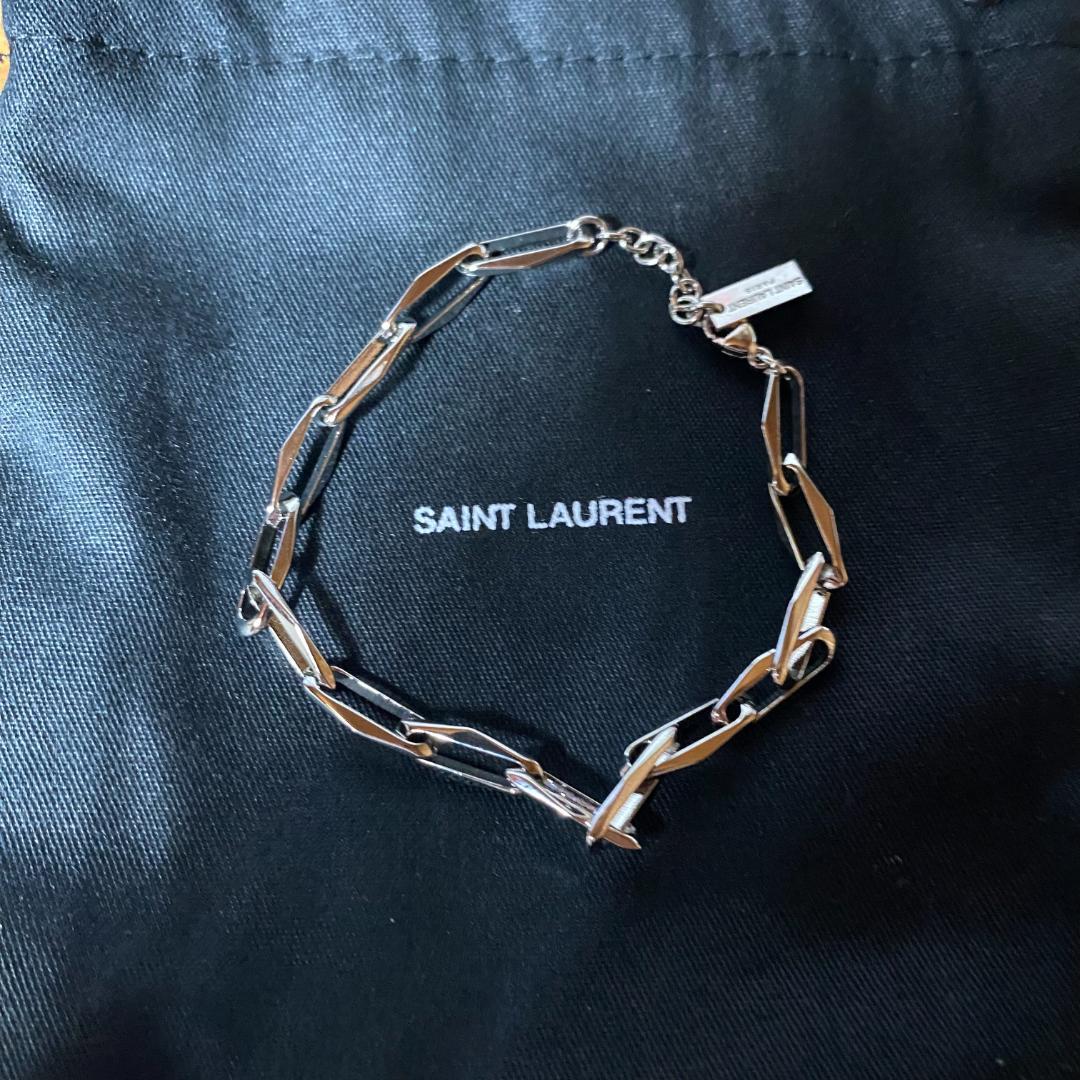 キングヌー常田大希着用 サンローラン レクタンギュラー ブレスレット