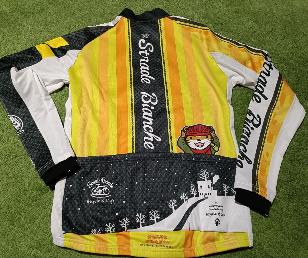 ★新品★かわうその自転車屋さん ウィンターシールドジャケット L