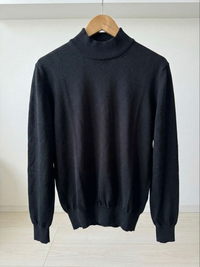 グランサッソ モックネックニット ブラック 46 - メルカリ