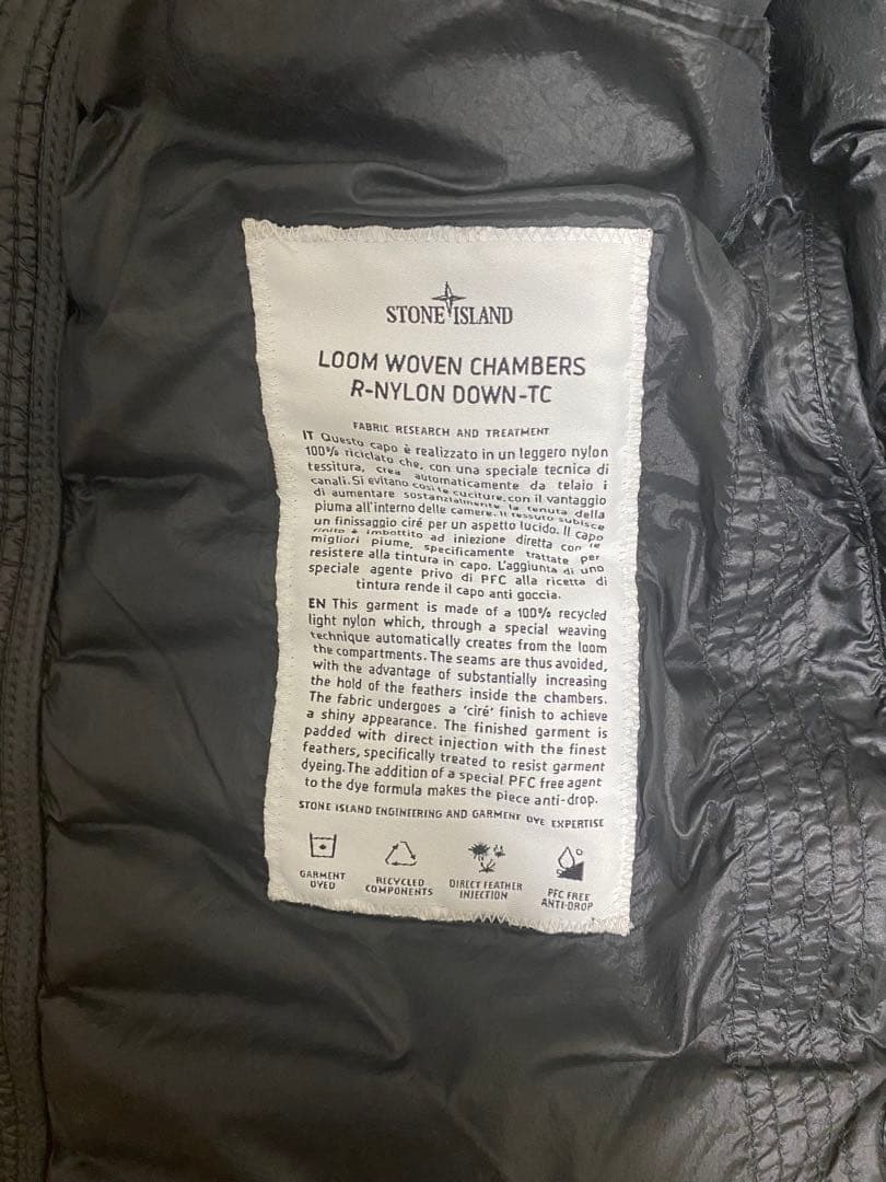 【値下交渉可】STONE  ダウン ジャケット ブラック S