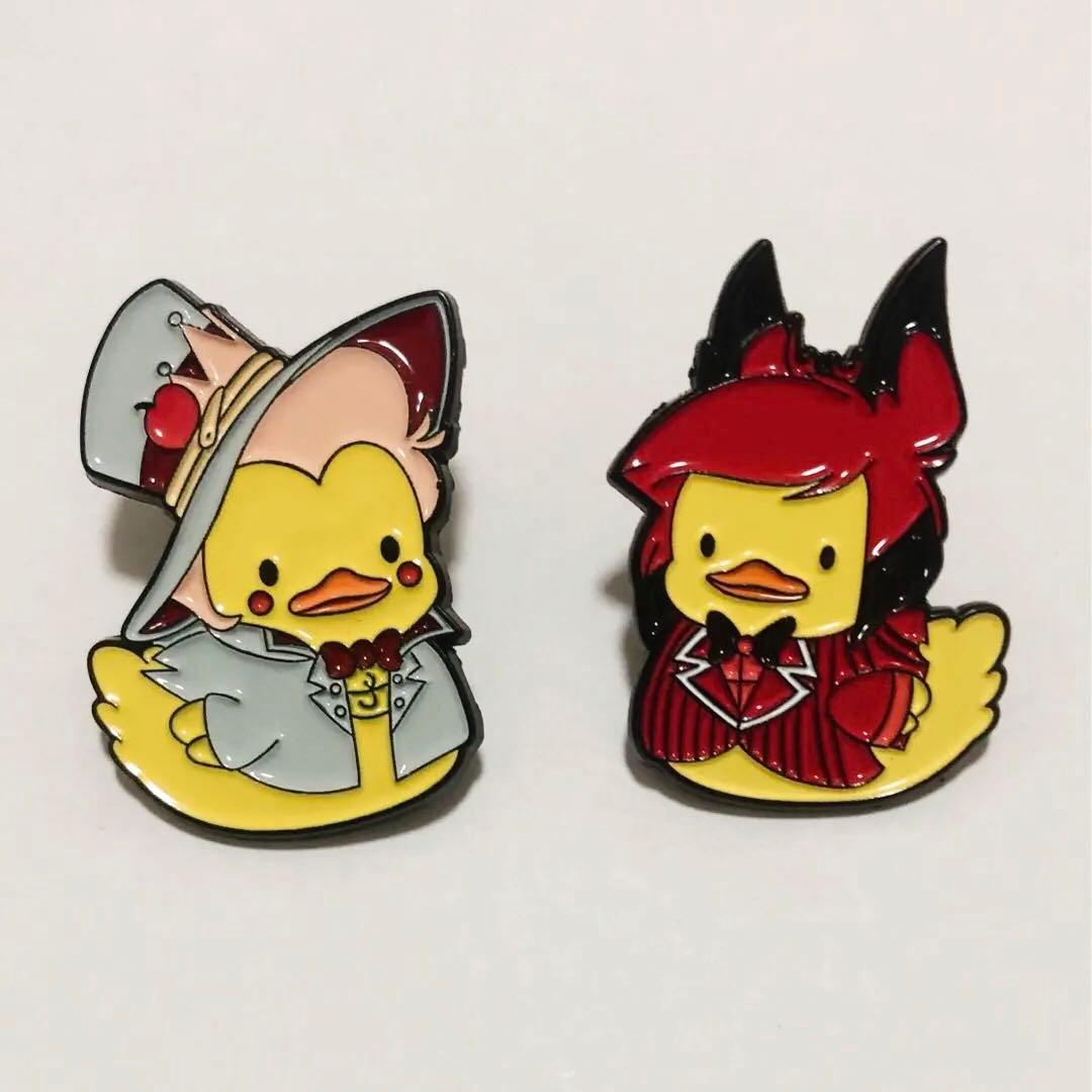 ハズビンホテル ルシファー アラスター アヒル ピンバッジ - メルカリ